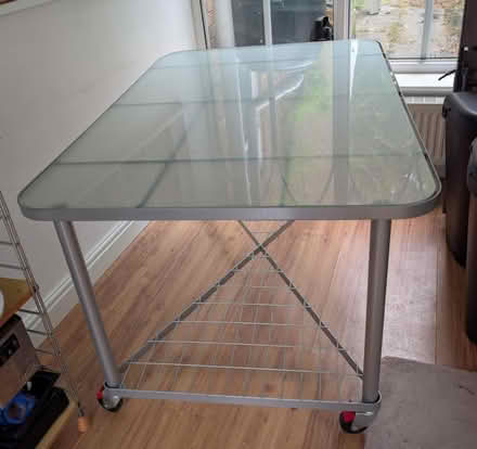 Photo of free Glass topped table (Skelmersdale) #1