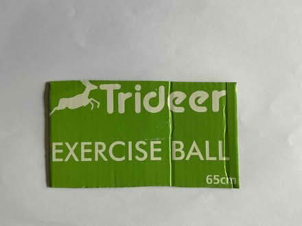 Photo of free Large Exercise Ball (65cm) and Pump (Wallands Park BN7) #1