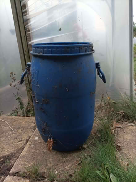 Photo of free small plastic barrel (Pitsmoor S4) #1