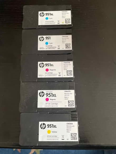 Photo of free Empty HP ink cartridges (Twyford RG10) #1