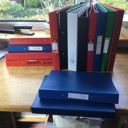 Photo of free A4 Document ring binders and folders (St George BS5) #2