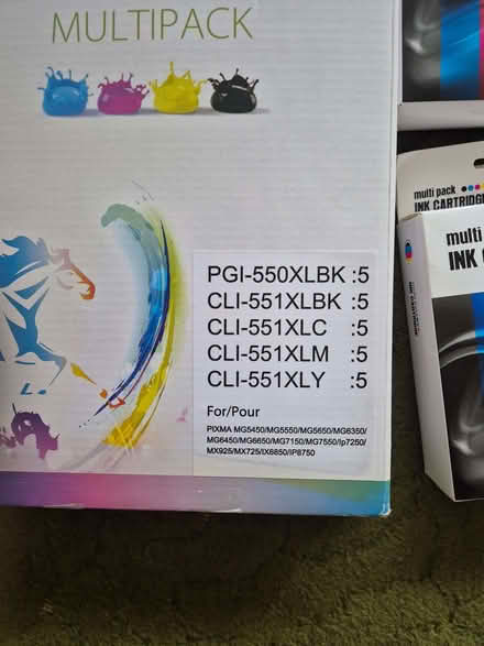 Photo of free Canon inks (Dean Row SK9) #2