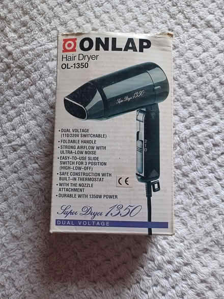 Photo of free Travel hairdryer (Huddersfield HD2) #1