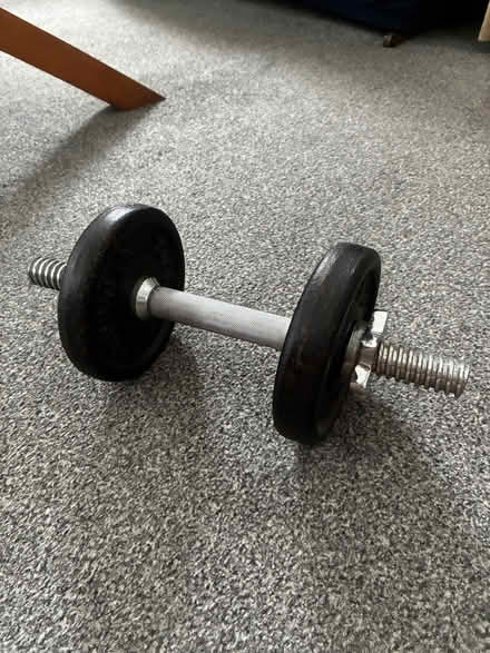 Photo of free 5kg dumbbell weights (Clapham SW8) #1