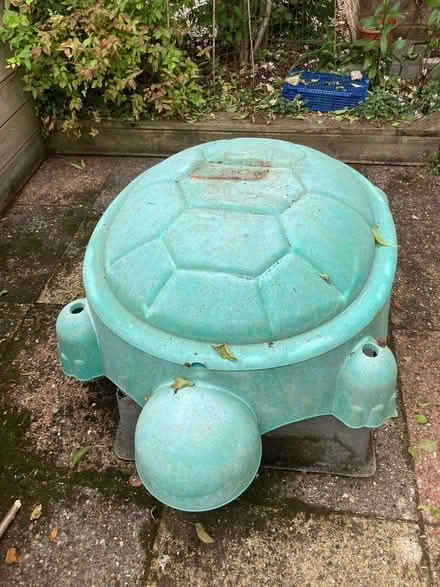 Photo of free Covered sandpit and toys (Micklefield HP13) #1