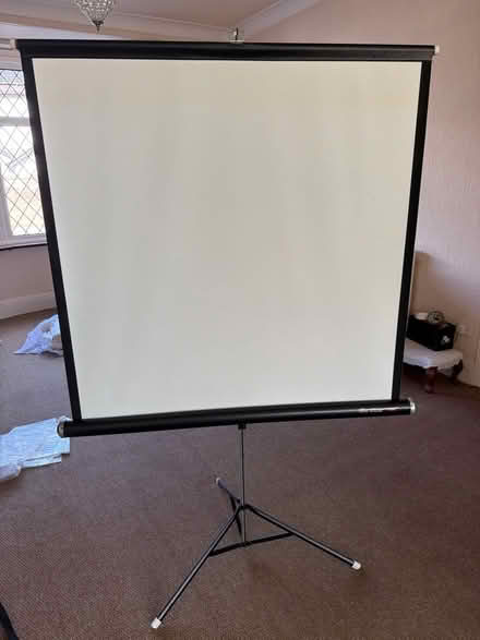 Photo of free Projection screen for slides movies etc (Welling DA16) #1