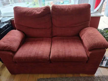 Photo of free Red Sofa Set (Liversedge WF15) #2