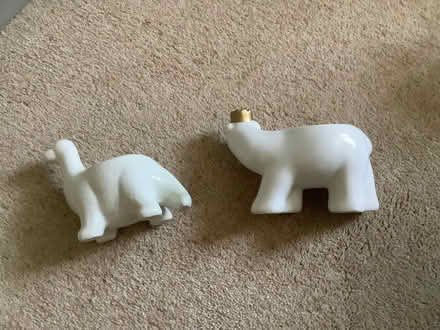 Photo of free Dinosaur and polar bear plant pots (Ellastone DE6) #1