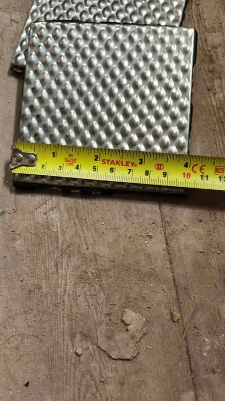 Photo of free 18 Metal effect tiles 10x10cm (London Road station) #2