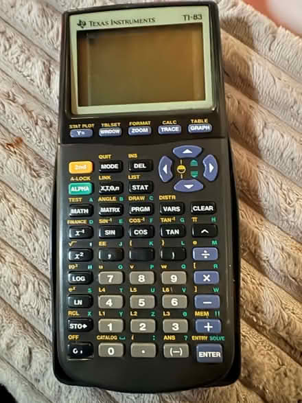 Photo of free TI-83 graphing calculator (Story & White, East San Jose) #1