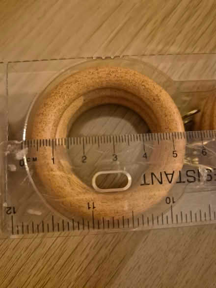 Photo of free Oak curtain rings (Exeter, Beacon Heath EX4) #3