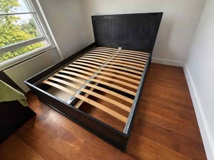 Photo of free European King Size Bed Frame (Vauxhall SE11) #1