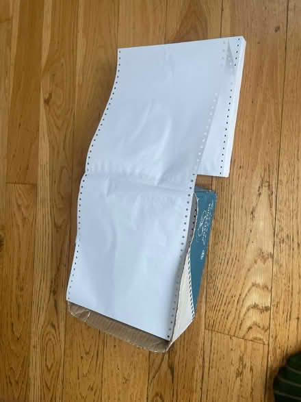 Photo of free 9.5” x 11” white listing paper (Crabtree Lane AL5) #4