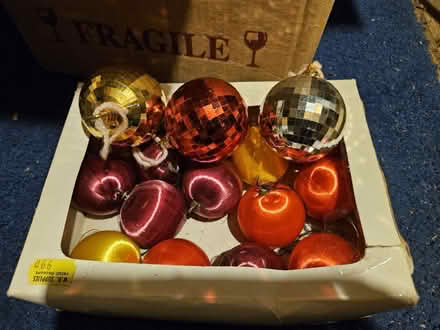 Photo of free Selection of xmas tree baubles (Fleckney, Leicester) #1