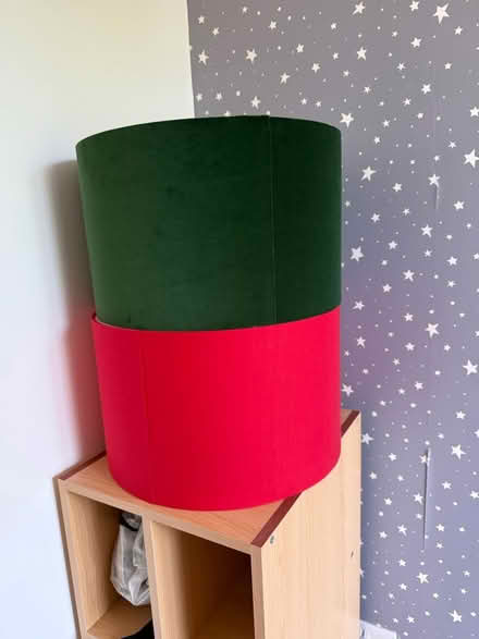 Photo of free 3 large lamp shades (St John’s, Woking) #1