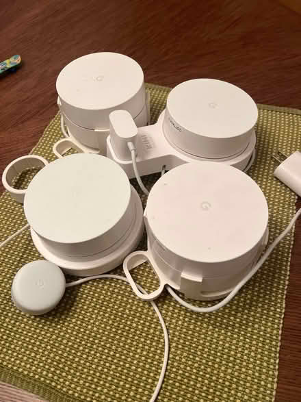 Photo of free 4 Google Mesh WiFi routers (Berkeley) #1