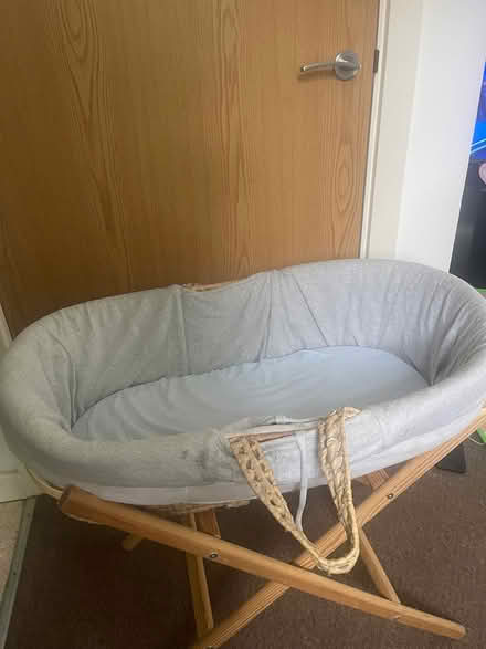 Photo of free Moses basket, bedsheets ,Rocker (M14, Fallowfield.) #2