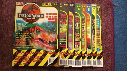 Photo of free Collection of 8 Jurassic Park magazines (Ruislip HA4) #1
