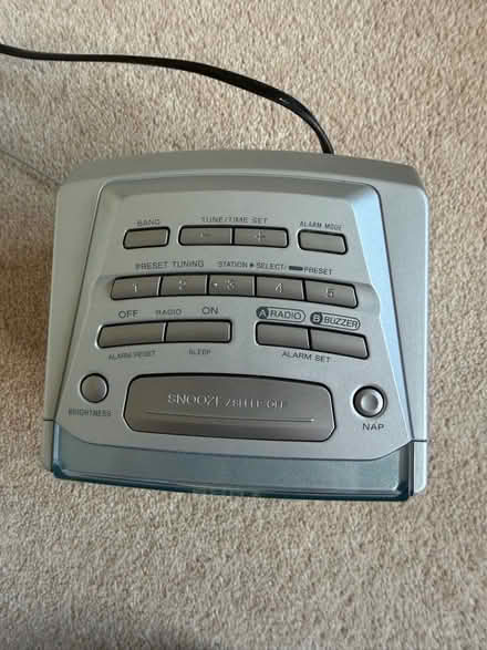 Photo of free Small Sony FM. LW and MW clock radio (Morley Green SK9) #3