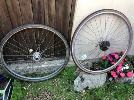 Photo of free Two cycle rear wheels 27X1/4 (Bathampton BA2) #1
