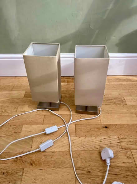 Photo of free Table lamps x2 (Long Wittenham OX14) #1