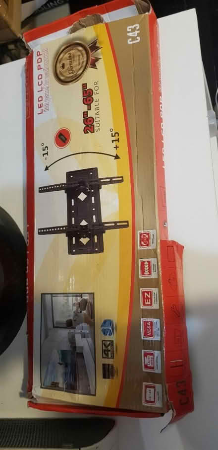 Photo of free Brand new flat panel TV wall mount (Barkingside IG6) #1