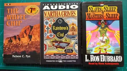 Photo of free Box of Audiobook Cassettes – Various Authors (Hatch End HA5) #2