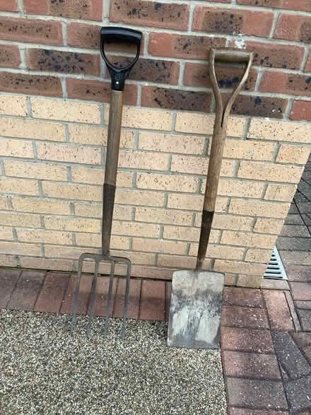 Photo of free Large Garden Fork and Spade (Great Warford, SK9) #1