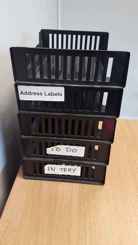 Photo of free A4 Stackable Landscape Letter Trays (Telford TF3) #2