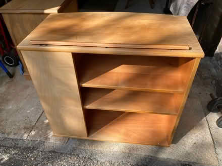 Photo of free Unusual wooden cabinet on wheels (Burnham, Bucks) #3
