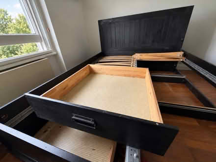 Photo of free European King Size Bed Frame (Vauxhall SE11) #3