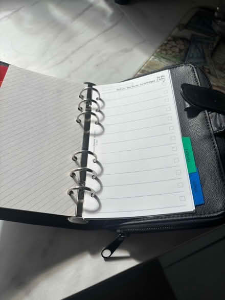 Photo of free Diary Folder With Dividers (Whitfield CT16) #3