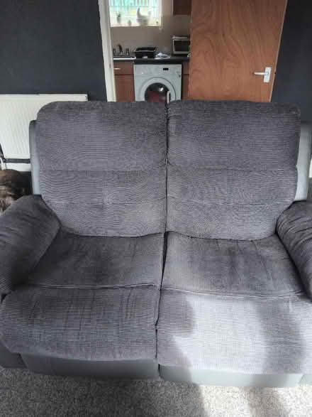 Photo of free 2 seater recliner (Lowedges. S8) #1