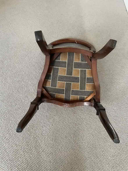 Photo of free upholstered dining chairs (Kew TW9) #3