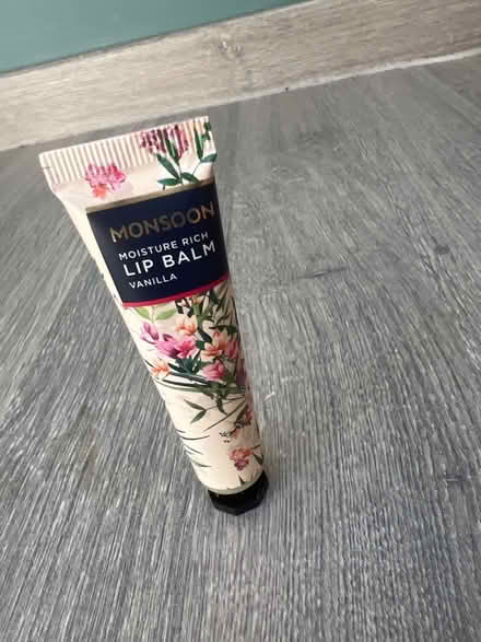 Photo of free Monsoon Vanilla Lip Balm. Hardly used. (Southsea PO4) #1