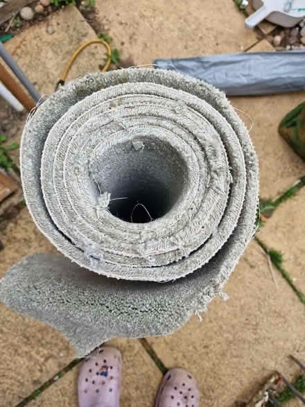 Photo of free Pale green brand new carpet offcut (Pin Green Industrial Area SG1) #1