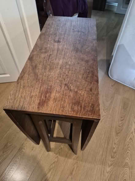 Photo of free Solid wood Drop leaf table (Isleworth TW7) #1