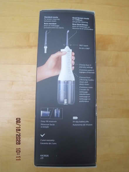 Photo of free Cordless power flosser (Bolton, CT) #2