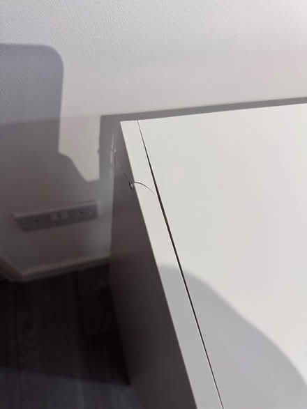 Photo of free White IKEA 2-tier bookshelf/storage shelf (Golders Green NW11) #4