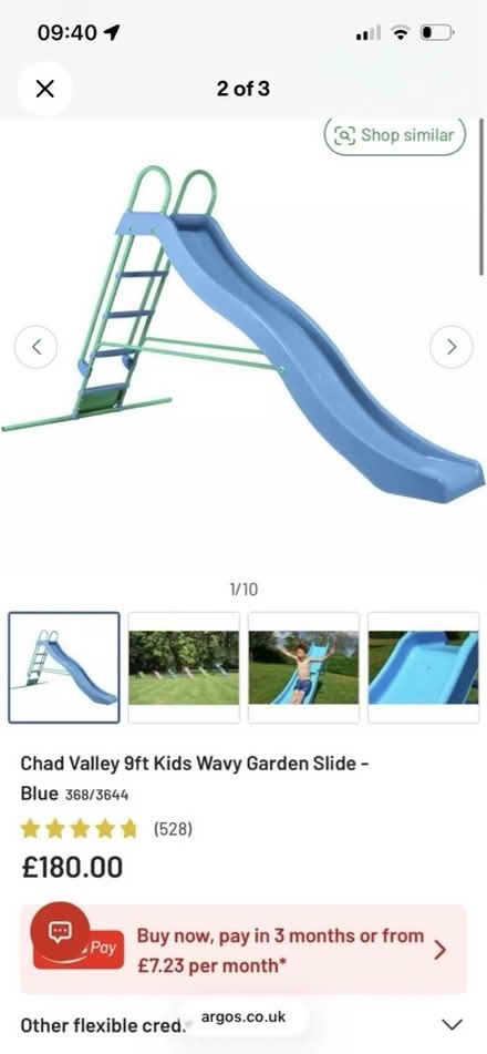 Photo of free Chad valley slide 9ft (Brentwood CM13) #2