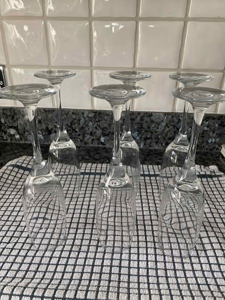 Photo of free 6 x champagne glasses (Lee, SE12) #1
