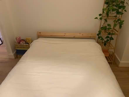 Photo of free IKEA wooden bed frame (N16) #1