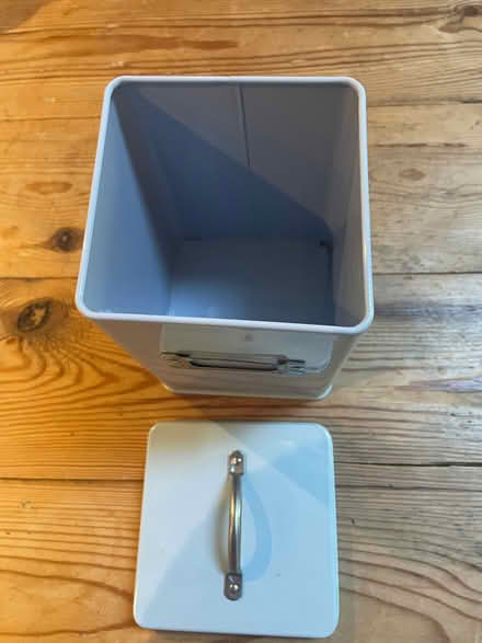 Photo of free Blue Square Metal Storage Tin (North Ascot SL5) #3