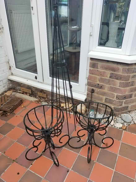 Photo of free Plant frame/holders stands (Stone Cross BN24) #1
