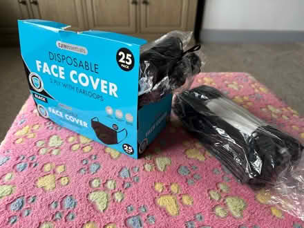 Photo of free ‘Covid’ Face Masks, Black: Lots Of! (Walsgrave CV2) #1