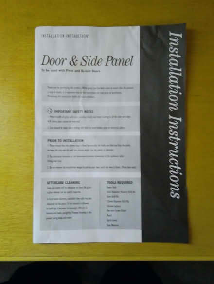 Photo of free Shower panel kit (Chelston TQ2) #3
