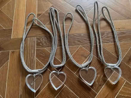 Photo of free 4 Heart Curtain Tie Backs (Holland Park W11) #2