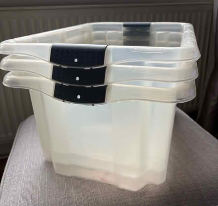 Photo of free Plastic boxes (Erith DA17) #1