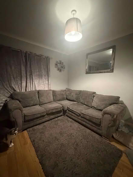 Photo of free grey L sofa (North Acton W3) #1