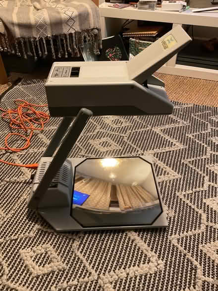 Photo of free Vega portable overhead projector plus spare bulb (Bury Park LU3) #4